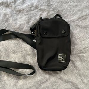 IHKWIP PPE Nylon Crossbody Carrier Bag Black Travel